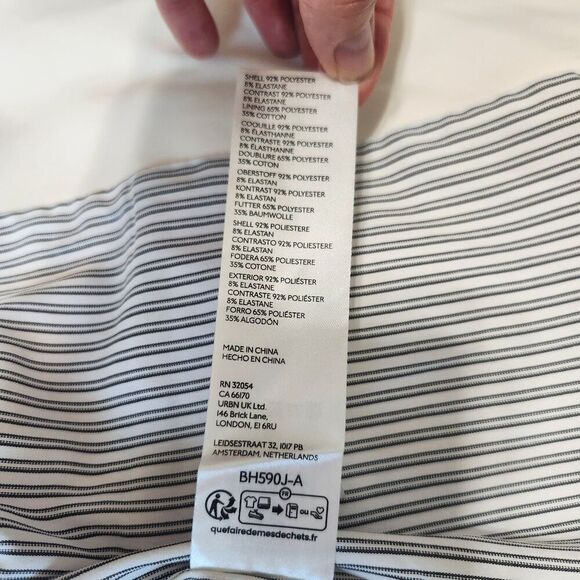 Maeve by Anthropology women's color block blazer jacket pink size M - Picture 4 of 11